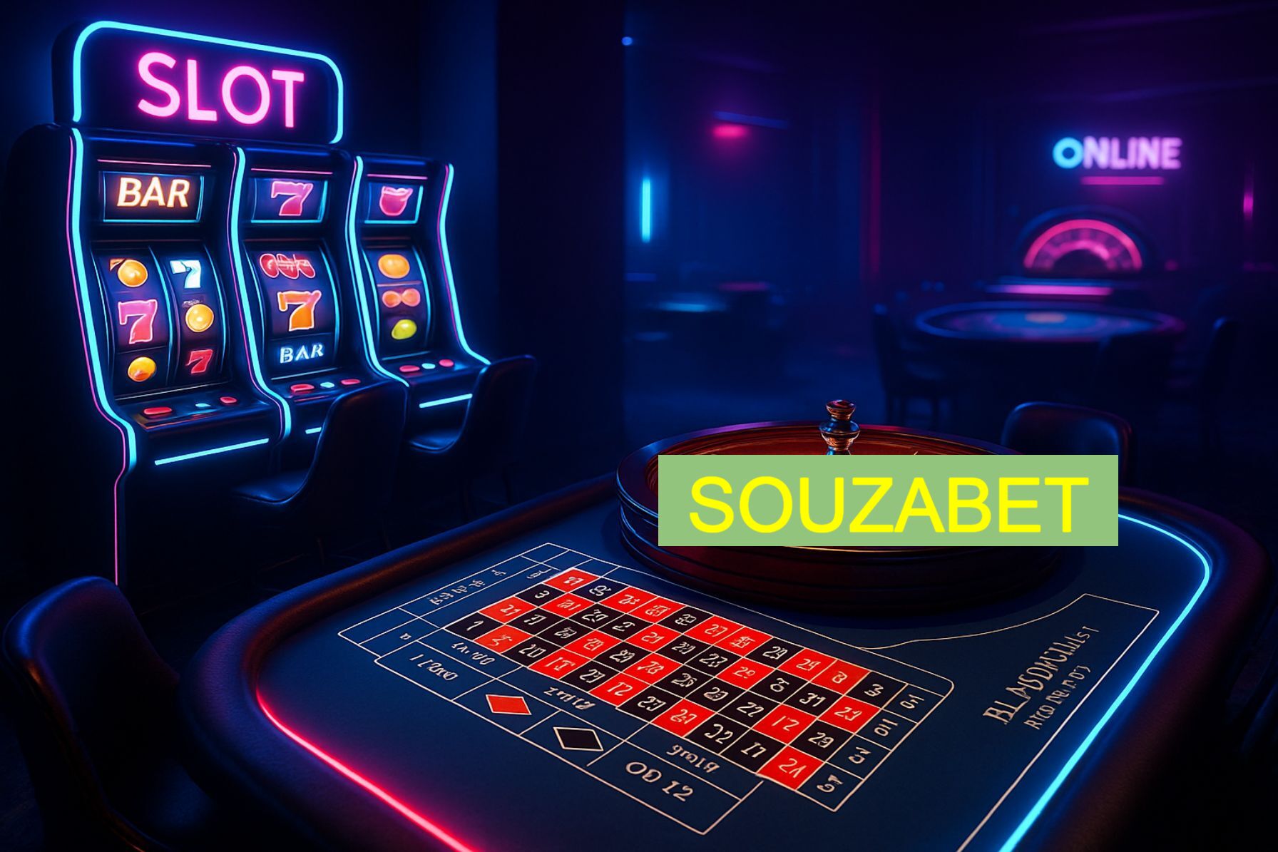Jogos emocionantes no SOUZABET