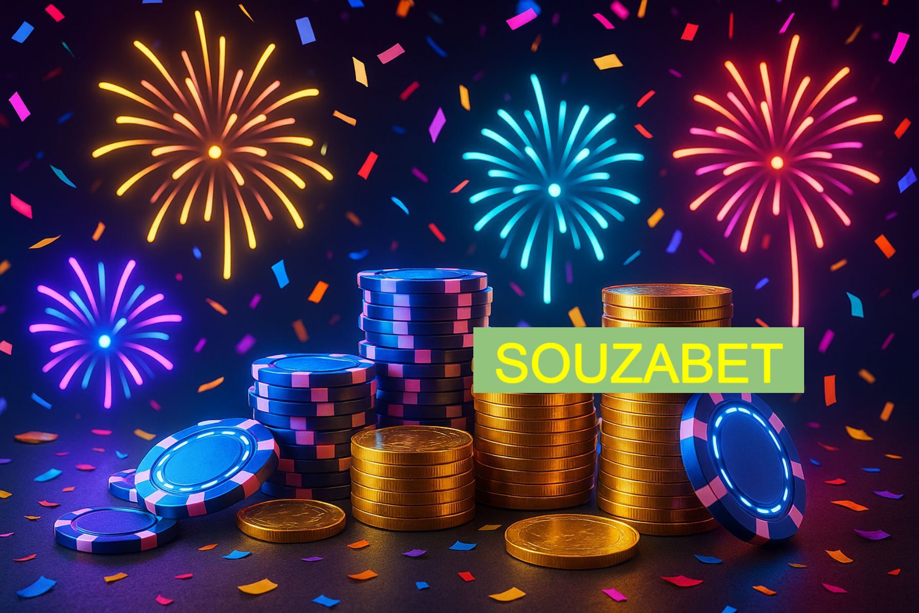 Promoções de Ano Novo no SOUZABET